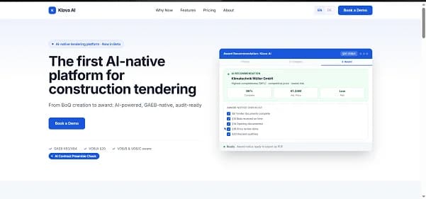 Klava AI - Tool preview