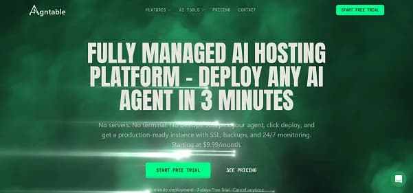 Agntable - Tool preview