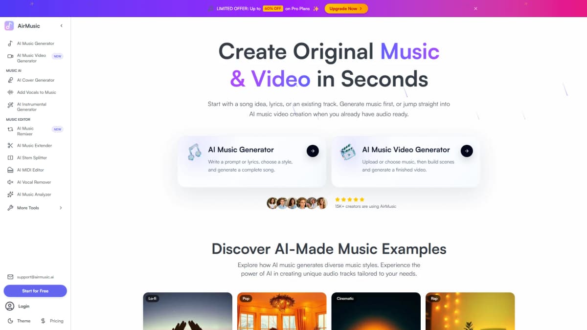 AirMusic - Tool preview