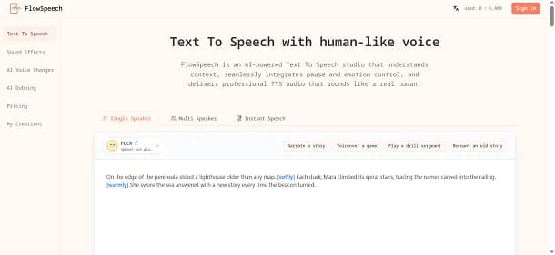 FlowSpeech thumbnail