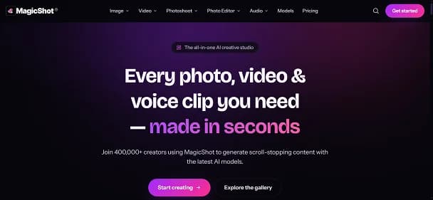 MagicShot AI - Tool preview