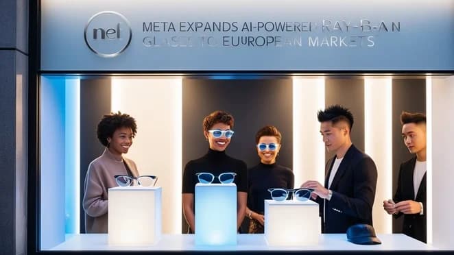 Meta Expands AI-Powered Ray-Ban Glasses to European Markets