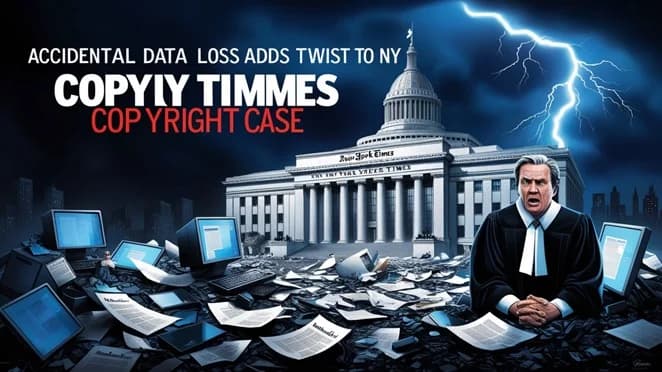 OpenAI’s Accidental Data Loss Adds Twist to NY Times Copyright Case