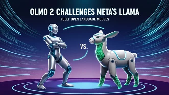 Ai2's OLMo 2 Challenges Meta's Llama with Fully Open Language Models