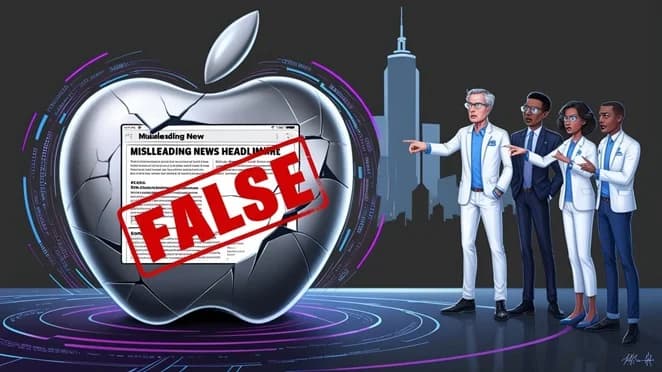 Apple AI Tool Misreports News, Experts Urge Immediate Action