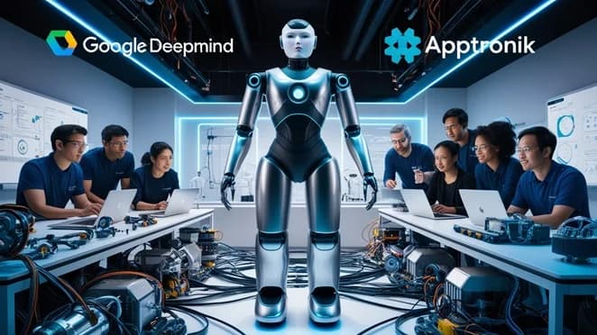Google DeepMind Teams Up with Apptronik to Build Advanced Humanoid Robots