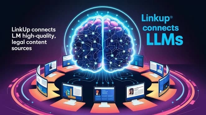 Linkup Connects LLMs to High-Quality, Legal Content Sources