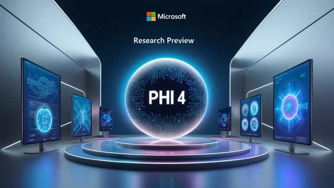 Microsoft Pushes AI Frontiers with Phi 4 in Research Preview