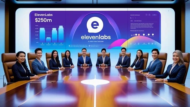 ElevenLabs Raises $250M at Over $3B Valuation to Expand AI Voice Tech