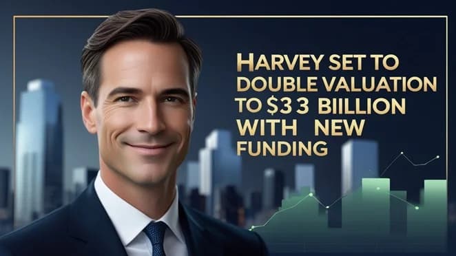 Harvey Set to Double Valuation to $3 Billion with New Funding