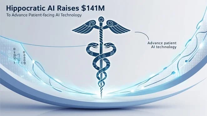 Hippocratic AI Raises $141M to Advance Patient-Facing AI Technology