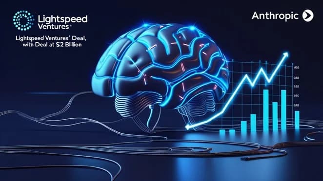 Lightspeed Ventures' $2 Billion Anthropic Deal Marks Bold AI Move