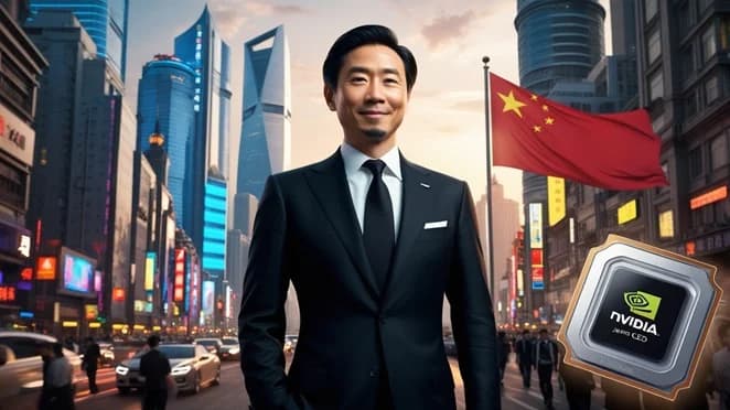 Nvidia CEO Tours China During Antitrust Investigation and AI Chip Restrictions