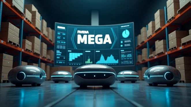 Nvidia Introduces Mega, a Game-Changer for Warehouse Robot Fleet Management