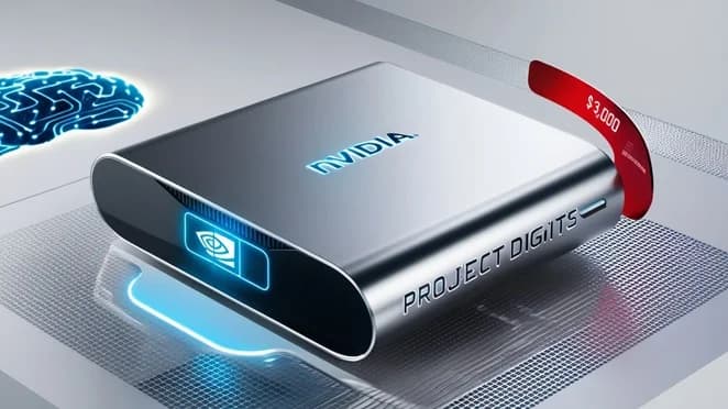 Nvidia Unveils Personal AI Supercomputer, Project Digits, at $3,000