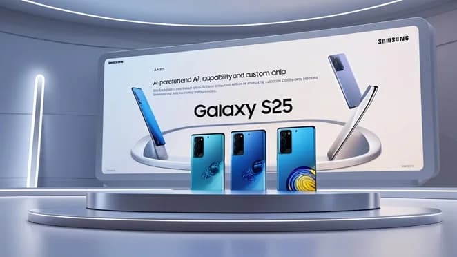 Samsung Launches Galaxy S25 Series, Showcasing AI and Custom Chip