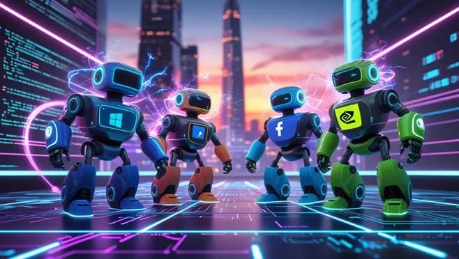 Chip Race: Microsoft, Meta, Google, and Nvidia's AI Battle