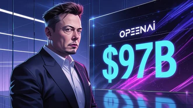 Elon Musk’s $97B Offer for OpenAI Sparks Legal and Strategic Clash