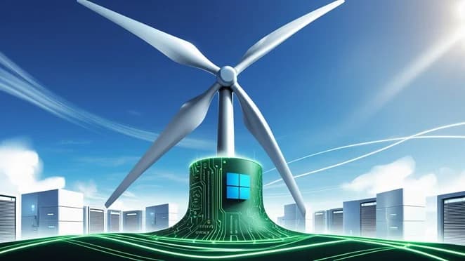 Microsoft Boosts AI Growth with 400MW Renewable Energy Deal