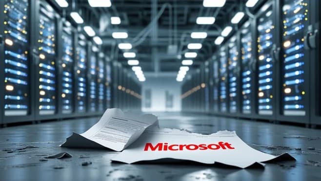 Microsoft Cuts AI Data Center Leases, Raising Industry Questions
