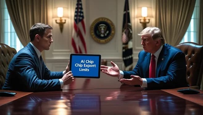 Microsoft Urges Trump to Relax AI Chip Export Limits