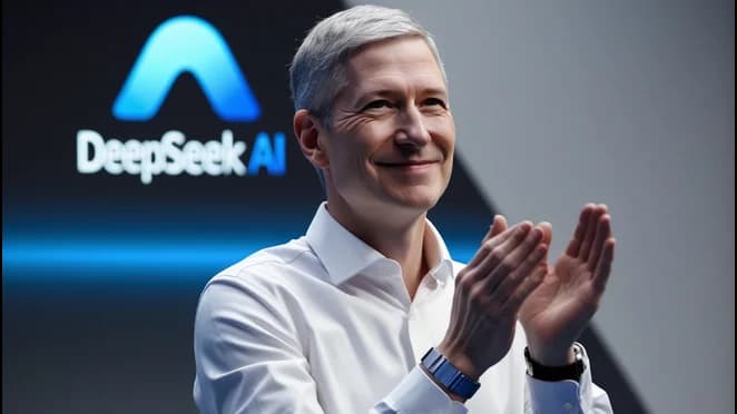 Apple’s Tim Cook Applauds DeepSeek AI Amid China Expansion