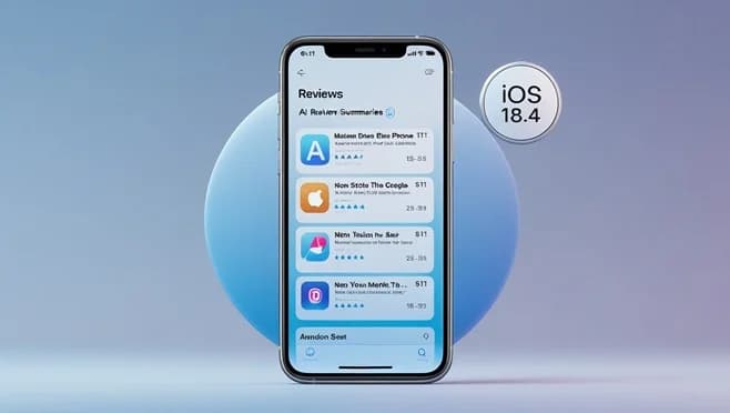 Apple’s iOS 18.4 Brings AI-Generated App Review Summaries