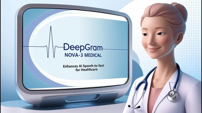 Deepgram Nova-3 Medical Enhances AI Speech-to-Text for Healthcare