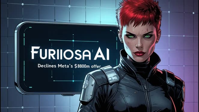 FuriosaAI Declines Meta’s $800M Offer, Focuses on AI Chips