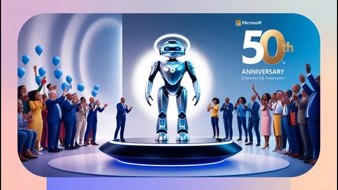 Microsoft Celebrates 50th Anniversary with Major Copilot Event