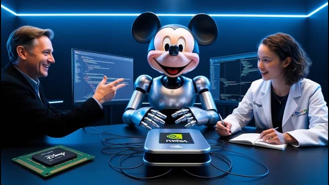 Nvidia, Google DeepMind Partner to Advance Disney’s AI Robots