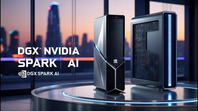 Nvidia’s DGX Spark AI Desktop Launches with a Bigger Counterpart