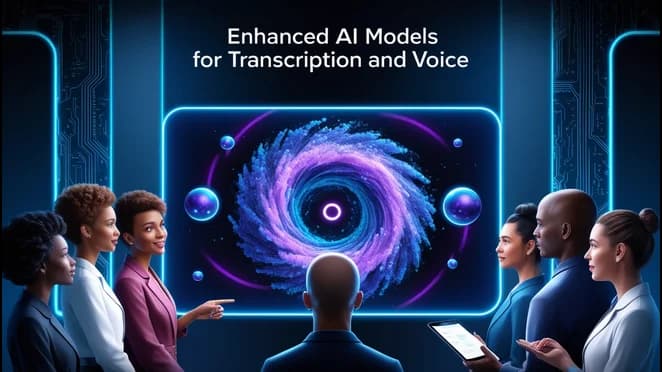 OpenAI Unveils Enhanced AI Models for Transcription and Voice