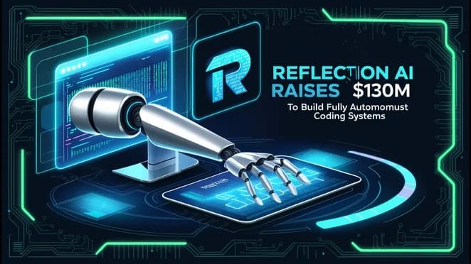 Reflection AI Raises $130M to Build Fully Autonomous Coding Systems