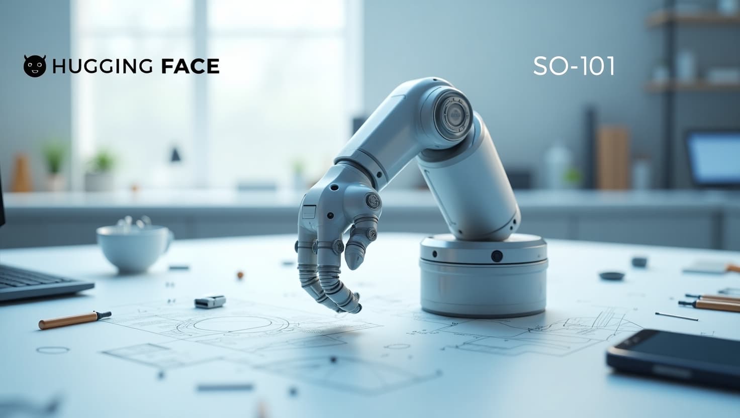 Hugging Face Unveils Affordable 3D-Printed Robotic Arm SO-101