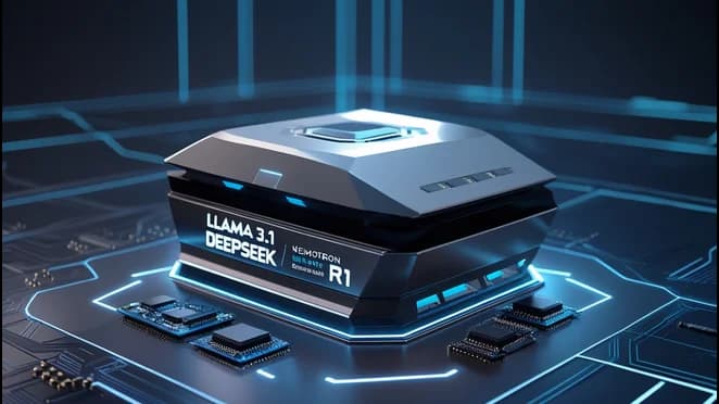 Nvidia's Llama-3.1 Nemotron Ultra Beats DeepSeek R1 with Fewer Parameters