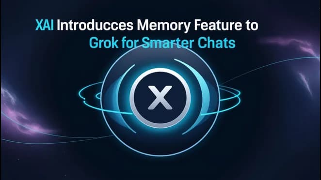 xAI Introduces Memory Feature to Grok for Smarter Chats