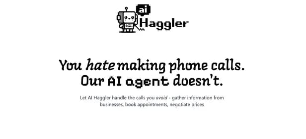 AI Haggler
