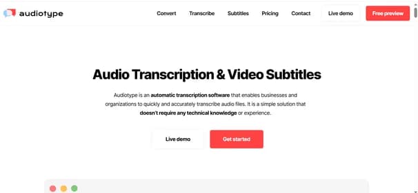Audiotype