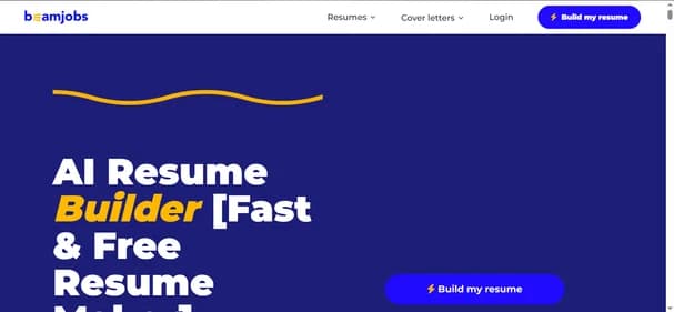 BeamJobs AI Resume Builder