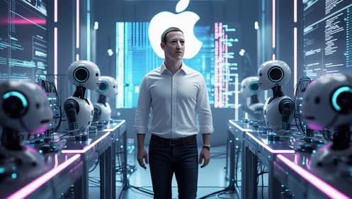 Inside Zuckerberg’s Costly AI Reboot as Apple Lags Behind