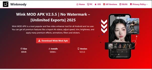 Wink MOD APK thumbnail