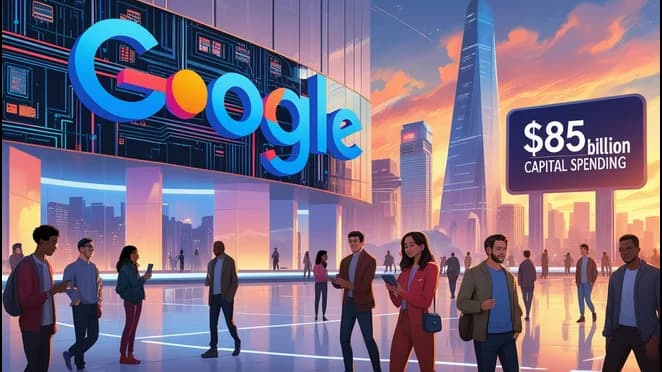 Google Raises 2026 Capital Spending to $85 Billion Amid Cloud and AI Boom