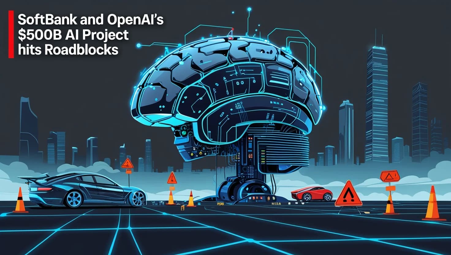 SoftBank and OpenAI's $500B AI Project Hits Roadblocks
