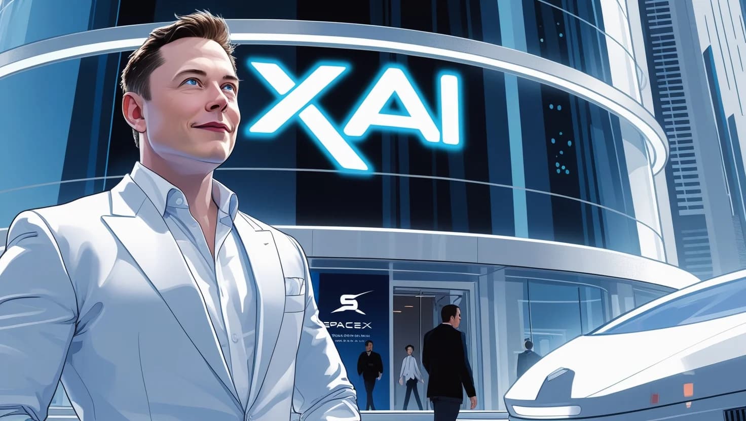 SpaceX Invests $2 Billion in Elon Musk’s AI Startup xAI