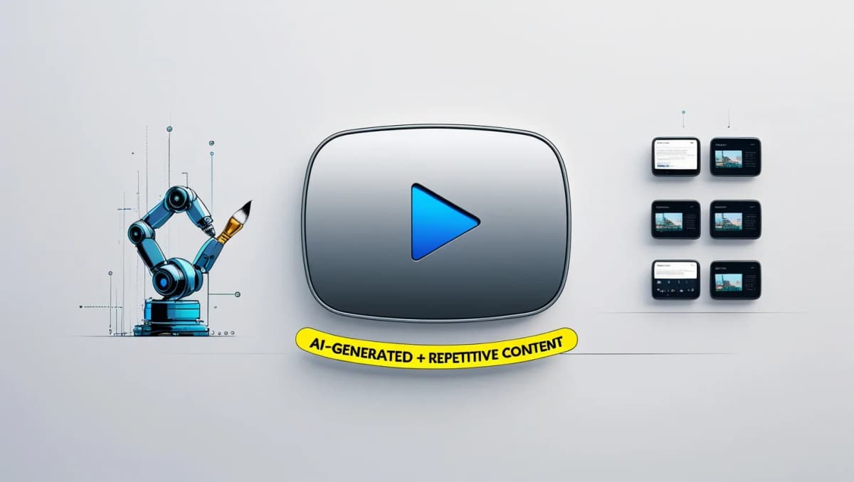 YouTube to Limit Monetization of AI-Generated and Repetitive Content