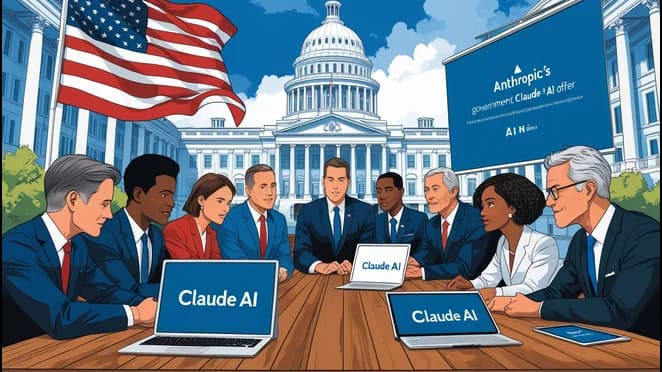 Anthropic brings $1 Claude AI offer to all US government branches