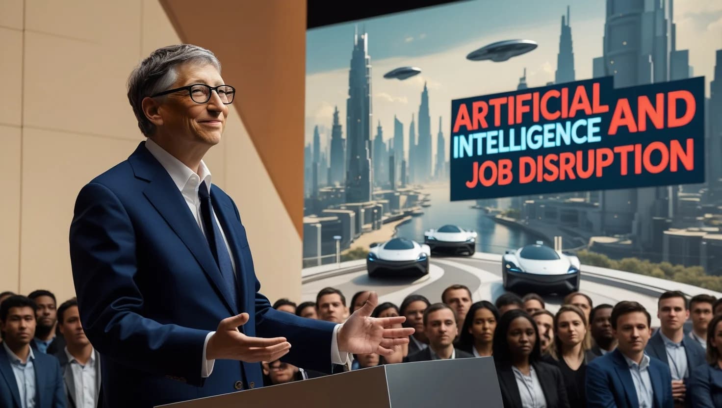 Bill Gates Warns AI’s Rapid Rise Could Disrupt Jobs Before Workers Adapt