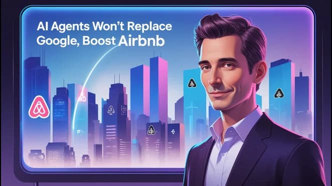 Chesky: AI Agents Won’t Replace Google, but Boost Airbnb
