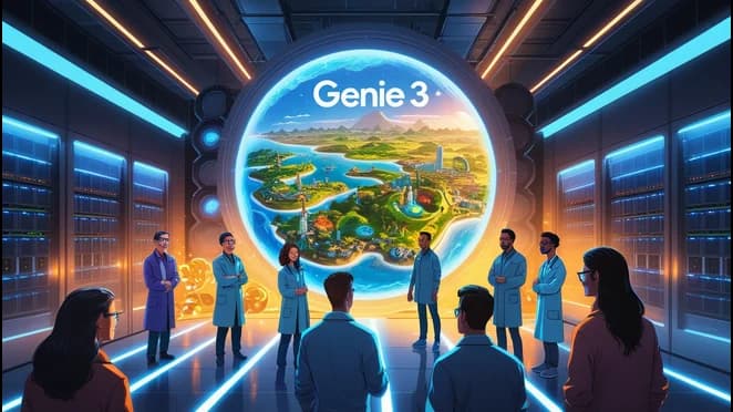 Google DeepMind Introduces Genie 3 for Real-Time AI World Simulation